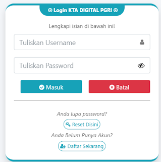 Register PGRI Tapanuli Selatan - Persatuan Guru Republik Indonesia Cabang Tapanuli Selatan